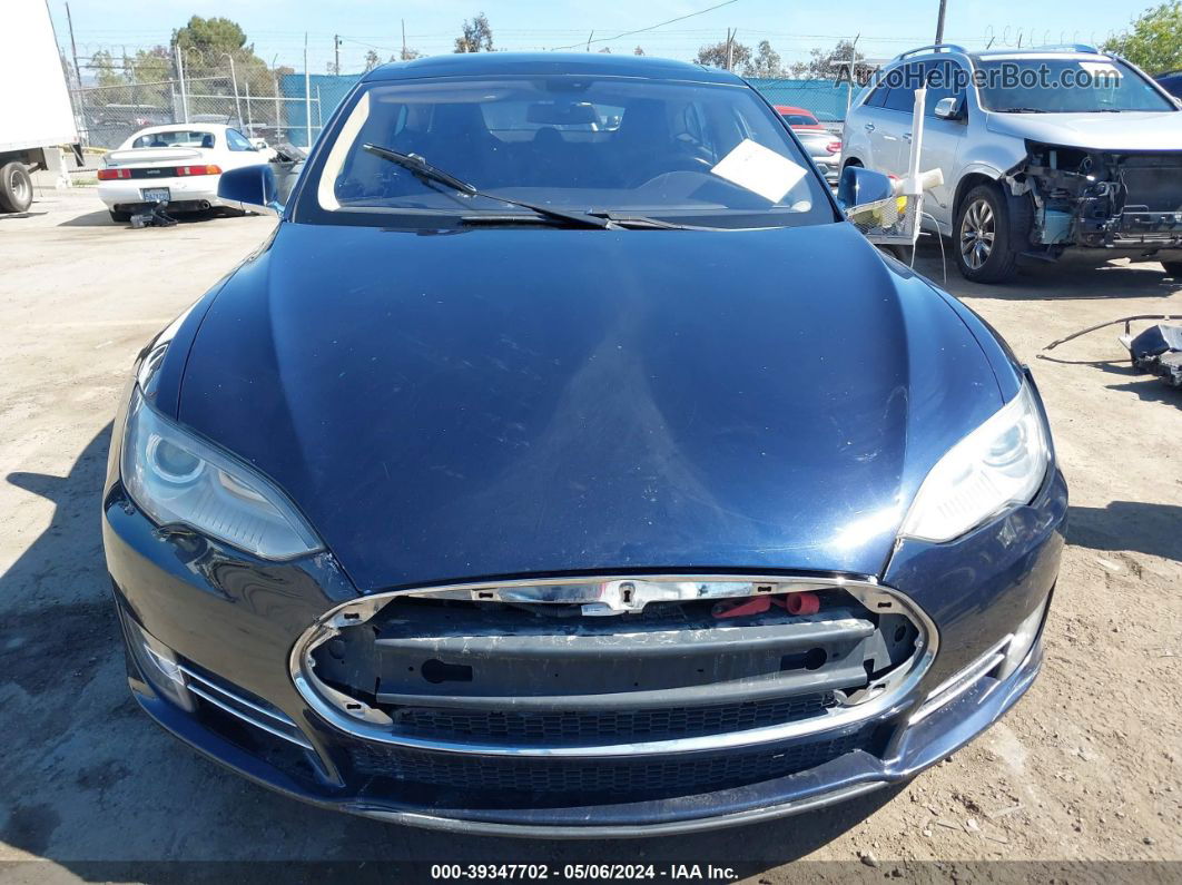 2013 Tesla Model S Performance Blue vin: 5YJSA1DP5DFP07198