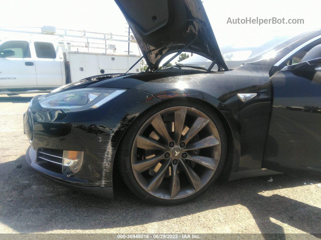 2013 Tesla Model S Performance Black vin: 5YJSA1DP5DFP07282