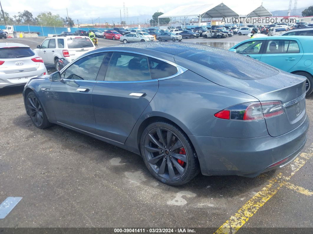 2013 Tesla Model S Performance Gray vin: 5YJSA1DP5DFP21960