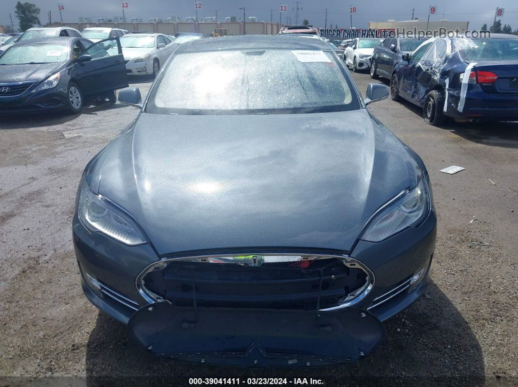 2013 Tesla Model S Performance Gray vin: 5YJSA1DP5DFP21960