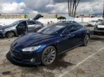 2013 Tesla Model S  Синий vin: 5YJSA1DP5DFP24468