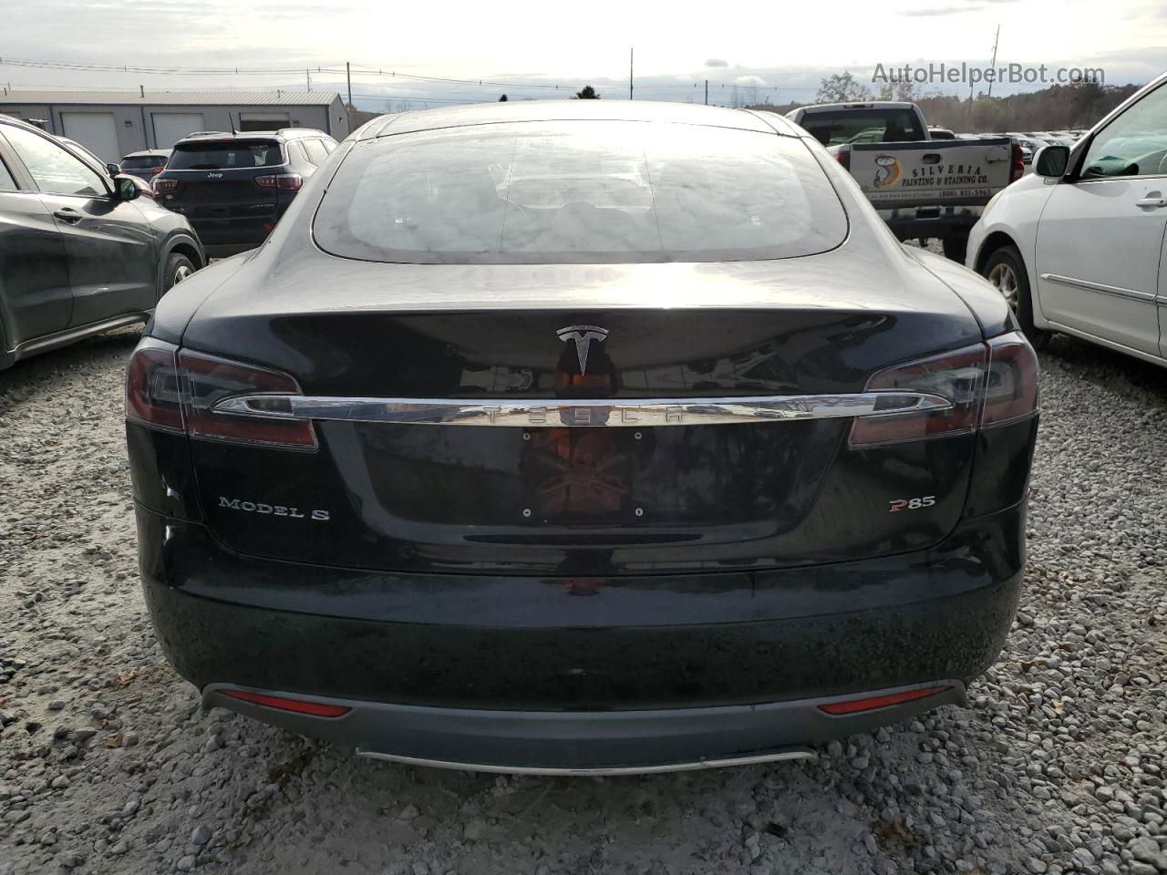 2013 Tesla Model S  Black vin: 5YJSA1DP6DFP11003