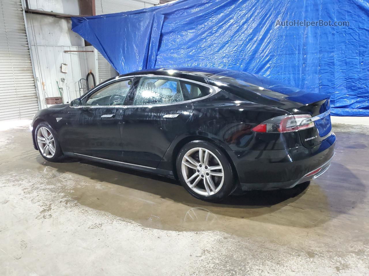 2013 Tesla Model S  Black vin: 5YJSA1DP6DFP11003