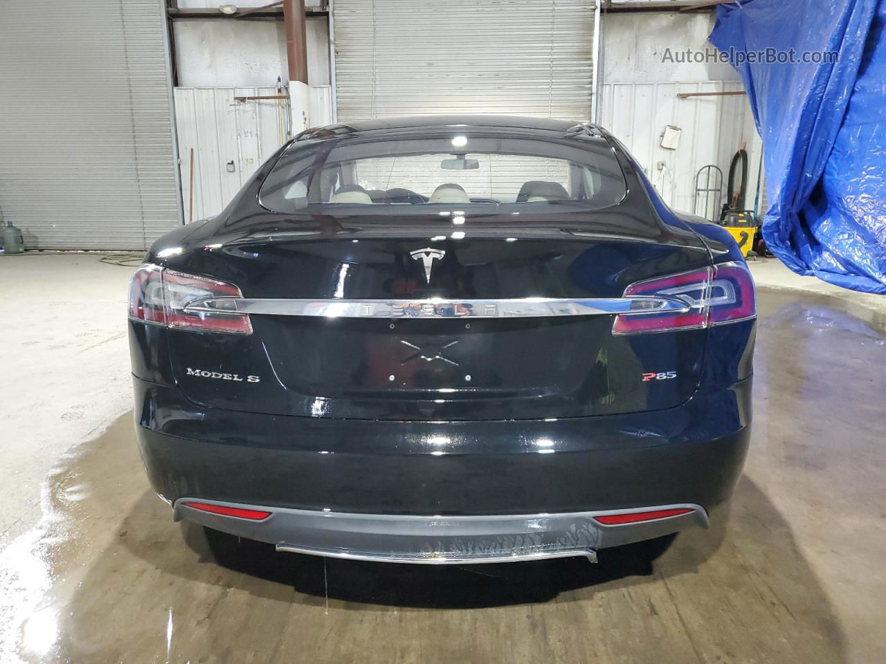 2013 Tesla Model S  Black vin: 5YJSA1DP6DFP11003