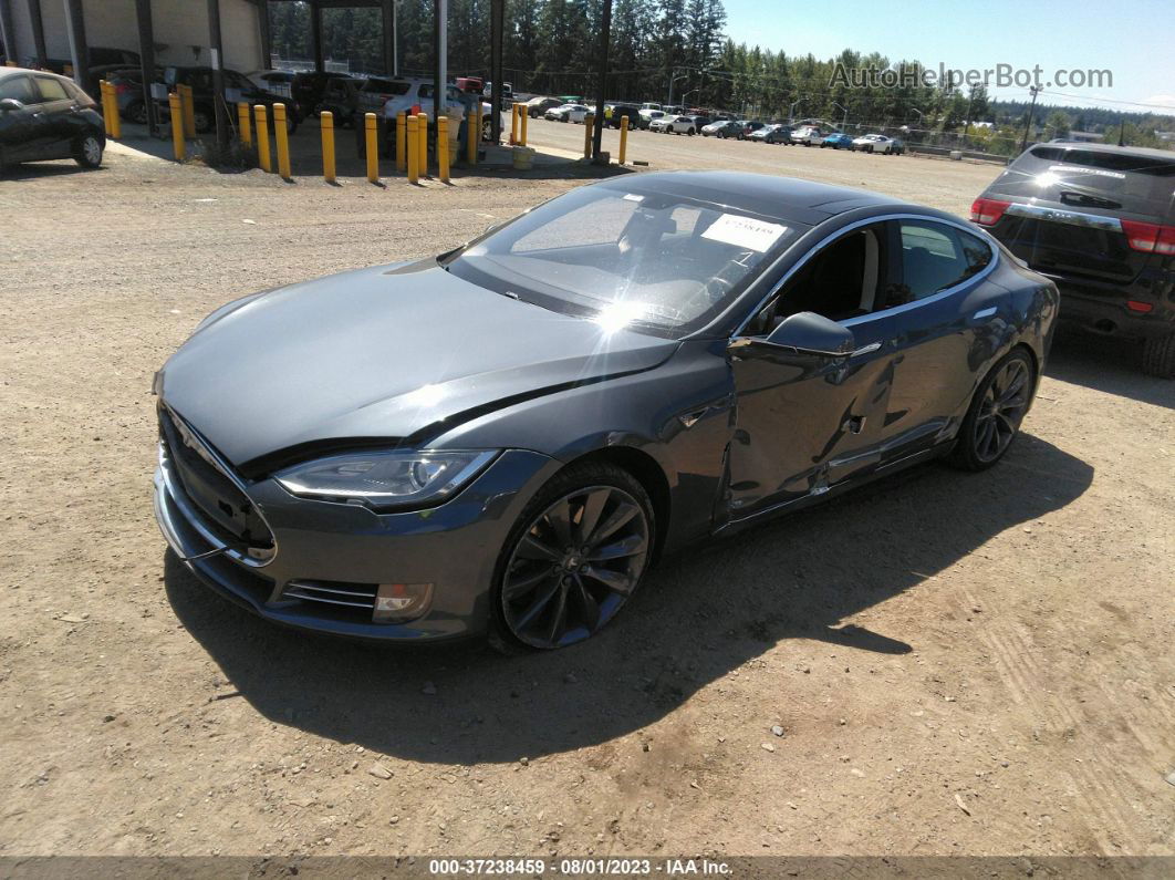 2013 Tesla Model S Performance Gray vin: 5YJSA1DP7DFP12693