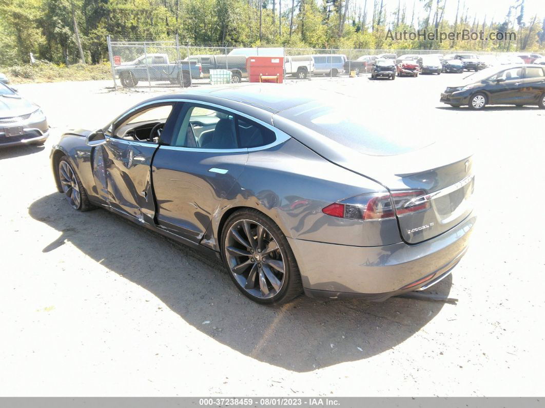 2013 Tesla Model S Performance Gray vin: 5YJSA1DP7DFP12693