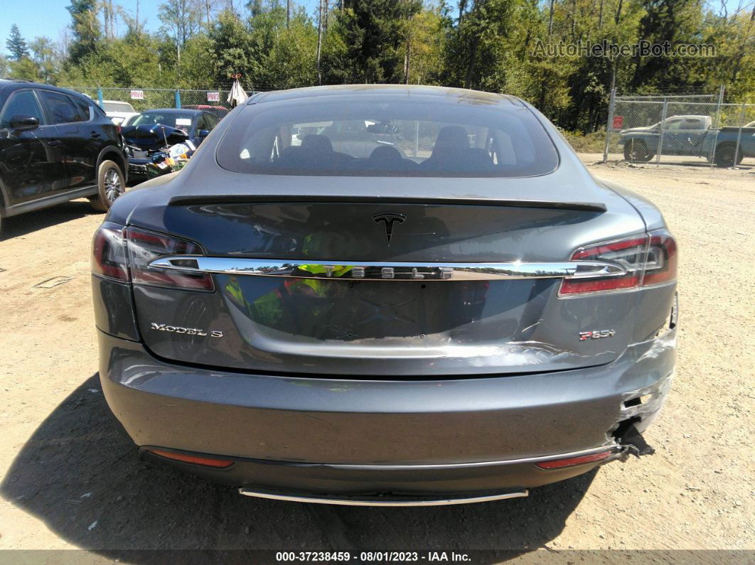 2013 Tesla Model S Performance Gray vin: 5YJSA1DP7DFP12693