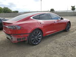 2013 Tesla Model S  Красный vin: 5YJSA1DP7DFP20910