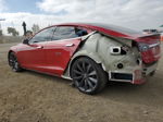 2013 Tesla Model S  Red vin: 5YJSA1DP7DFP20910