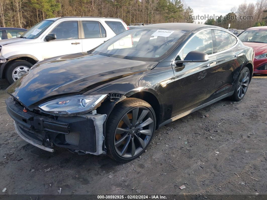 2013 Tesla Model S Performance Черный vin: 5YJSA1DP8DFP05851