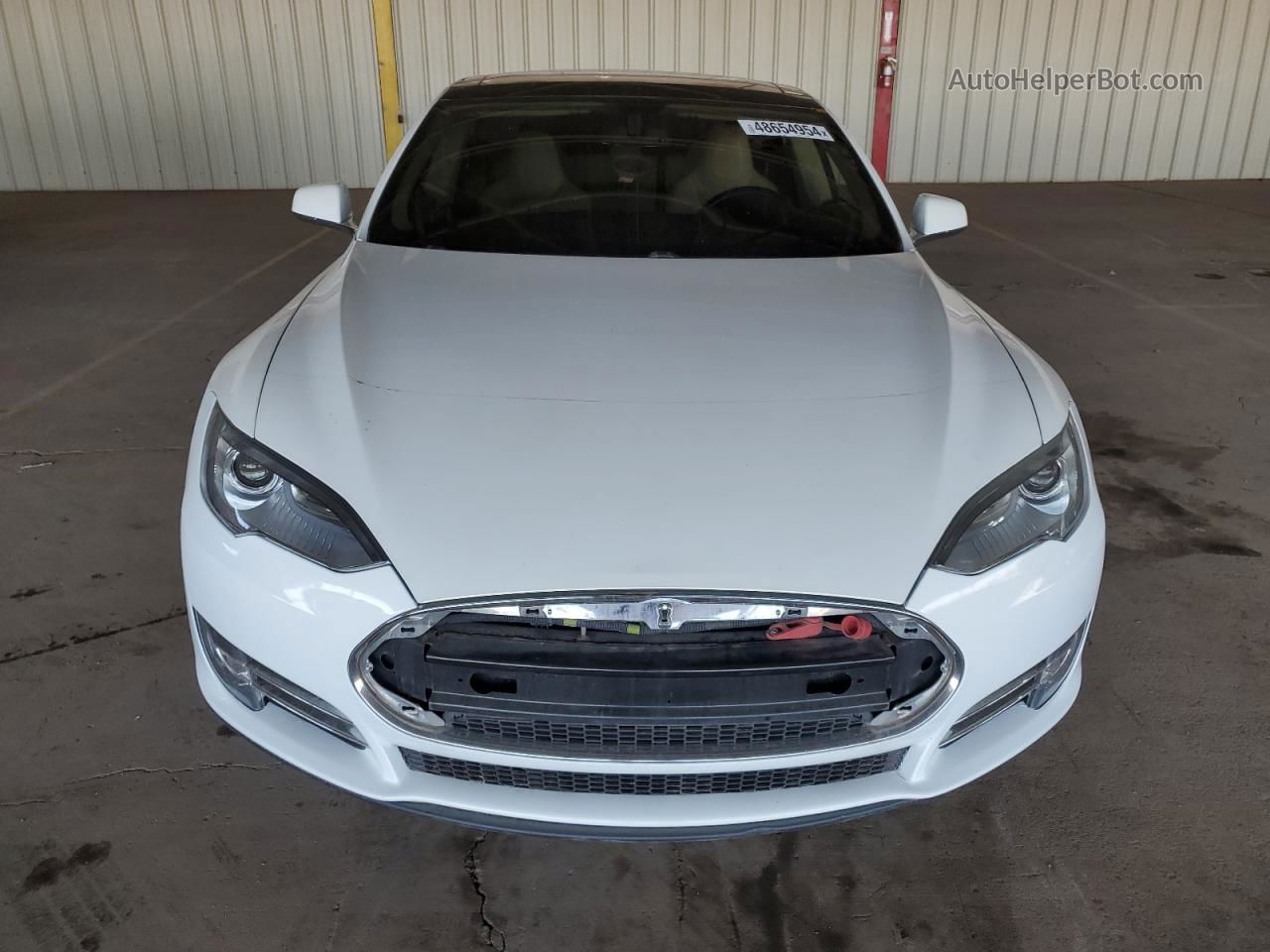 2013 Tesla Model S  Белый vin: 5YJSA1DP8DFP16364