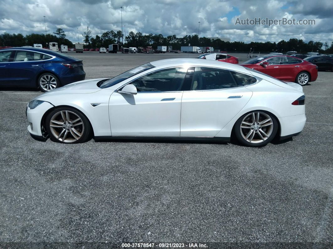 2013 Tesla Model S Performance Белый vin: 5YJSA1DP8DFP26134