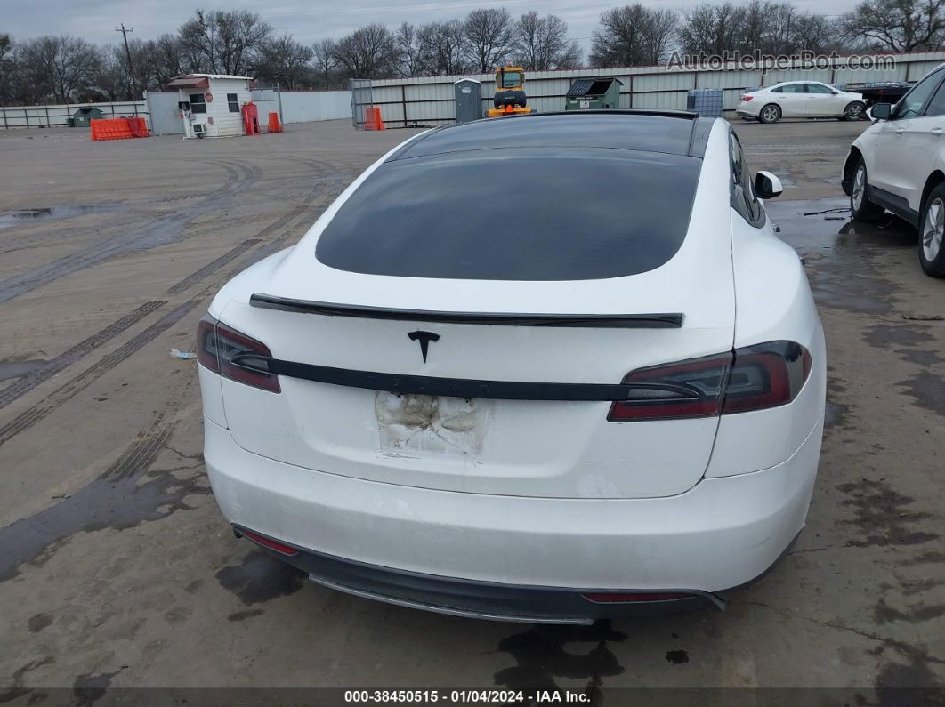 2013 Tesla Model S Performance White vin: 5YJSA1DPXDFP12770