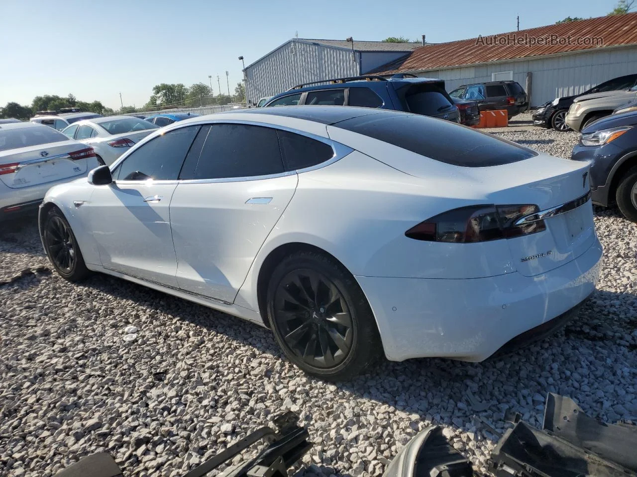2016 Tesla Model S  White vin: 5YJSA1E11GF157111