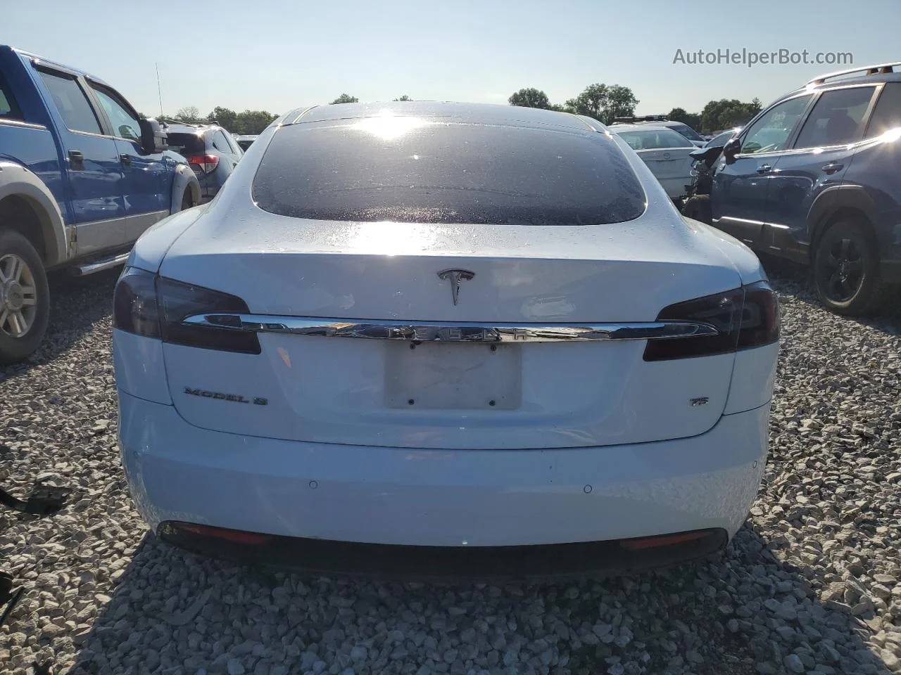 2016 Tesla Model S  Белый vin: 5YJSA1E11GF157111