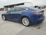 2016 Tesla Model S  Blue vin: 5YJSA1E11GF176144