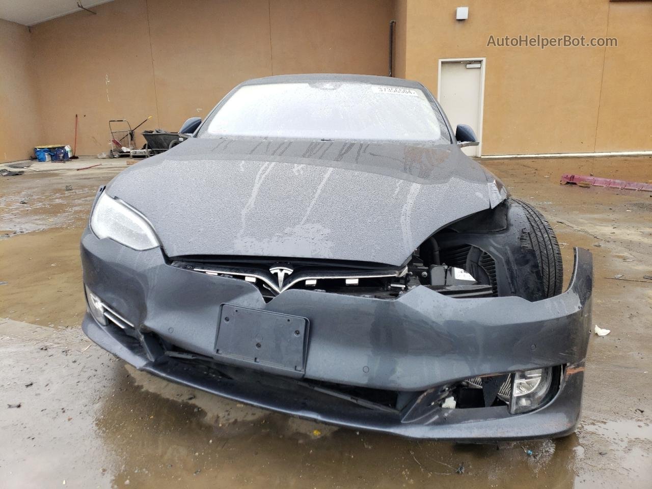 2016 Tesla Model S  Серый vin: 5YJSA1E12GF154654