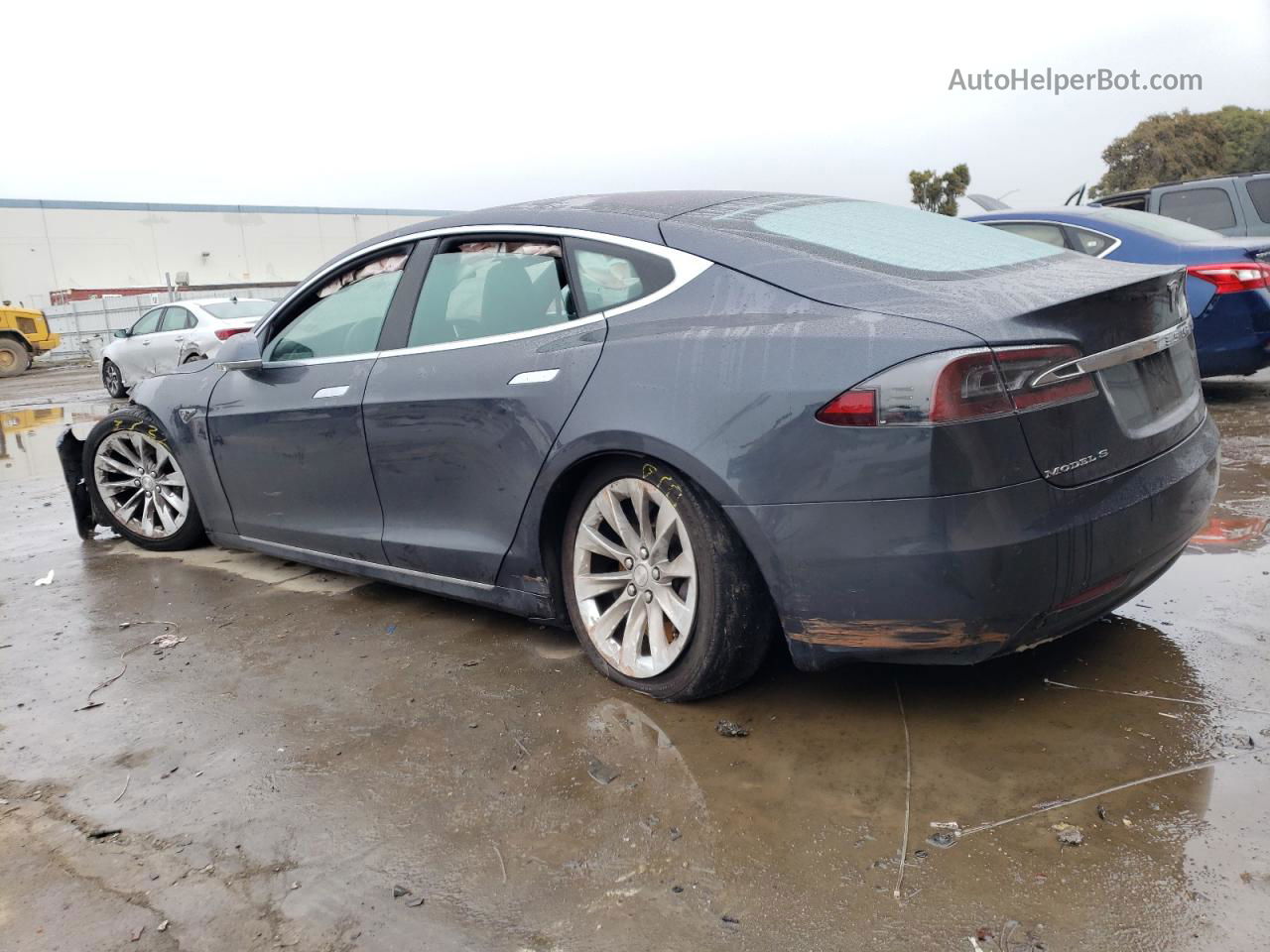 2016 Tesla Model S  Серый vin: 5YJSA1E12GF154654