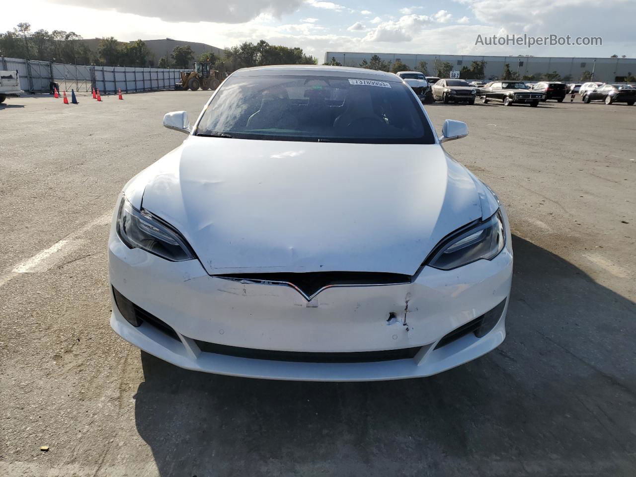 2016 Tesla Model S  Белый vin: 5YJSA1E13GF170197