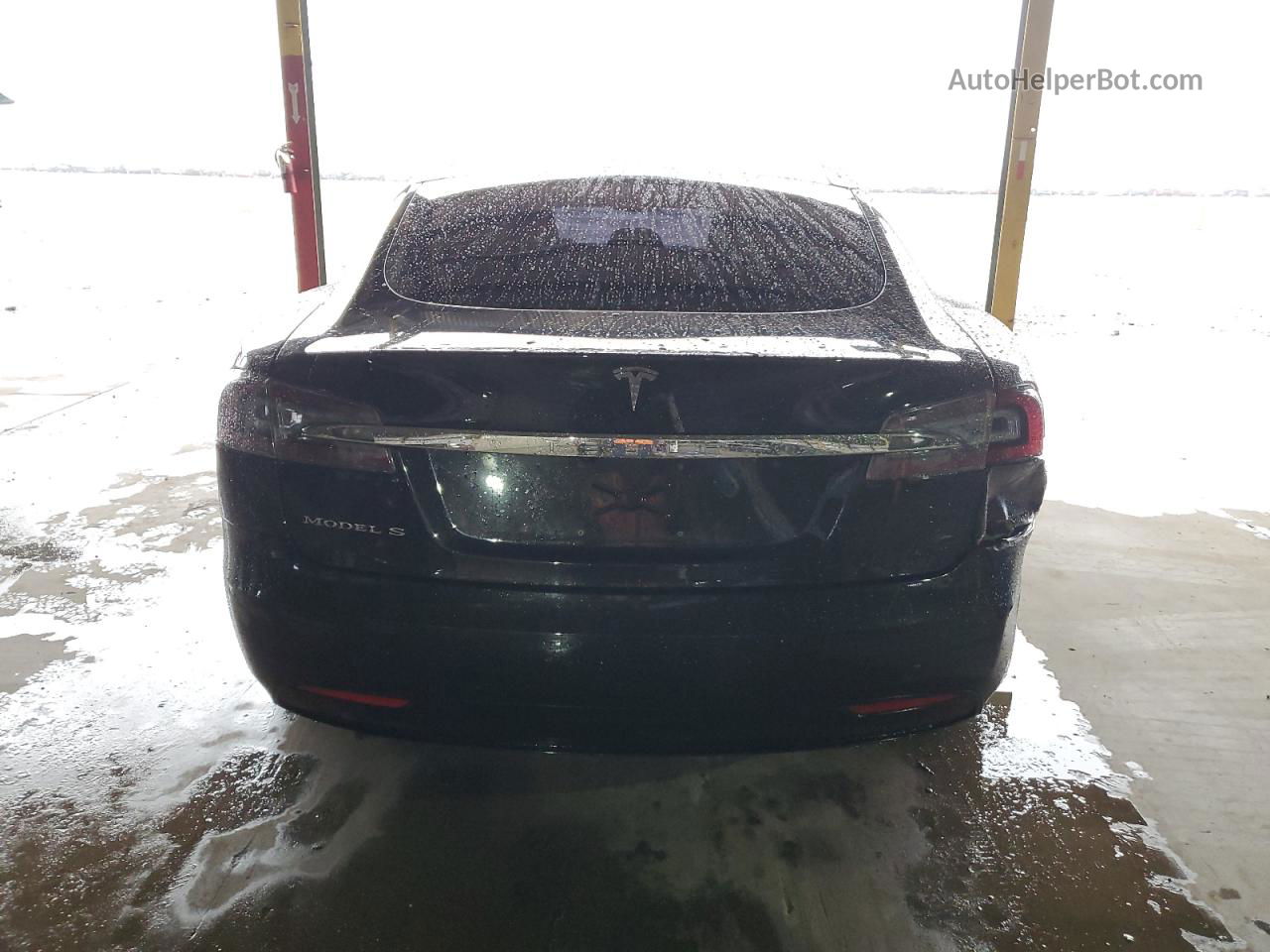 2016 Tesla Model S  Black vin: 5YJSA1E14GF159449
