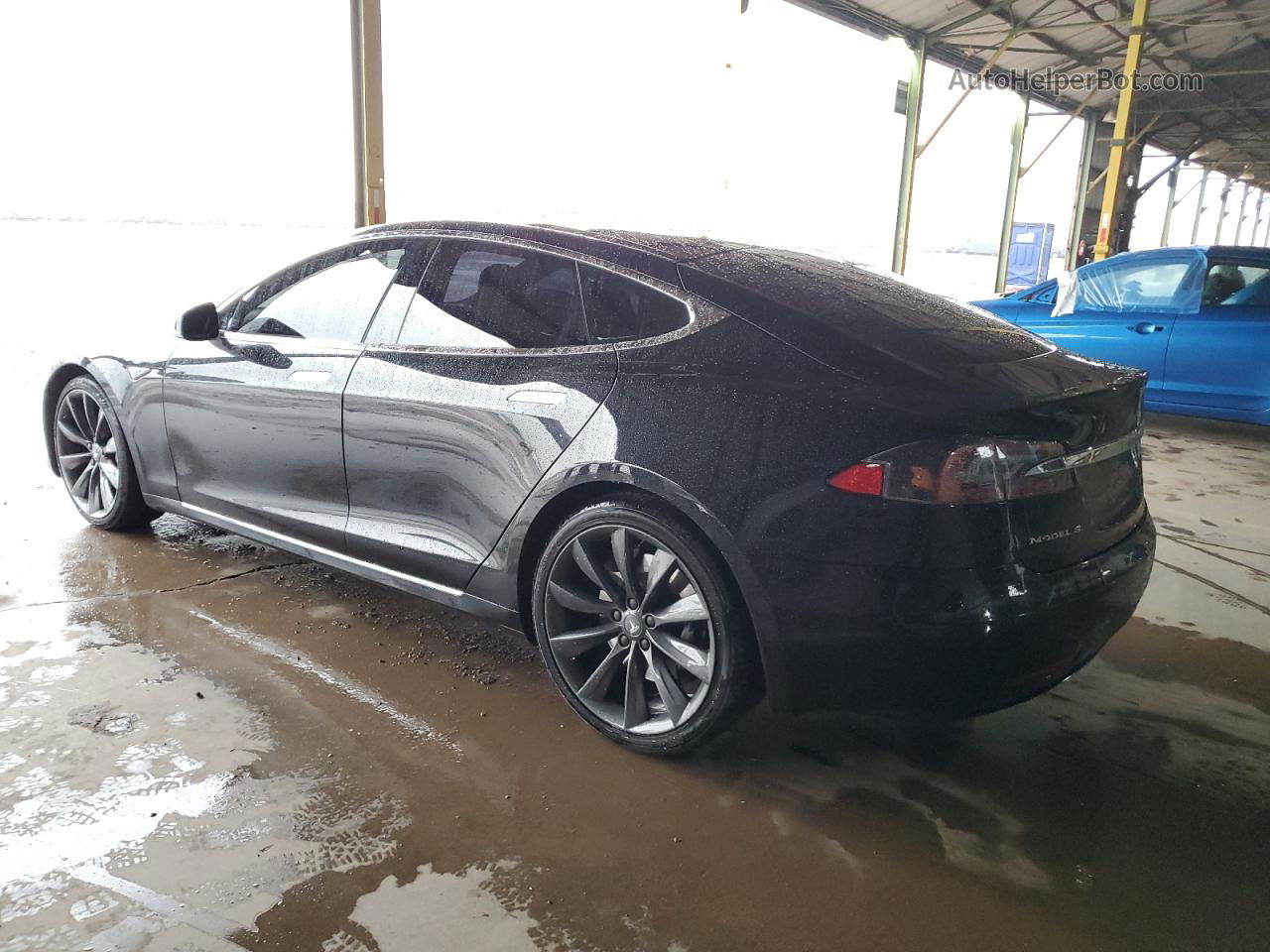 2016 Tesla Model S  Black vin: 5YJSA1E14GF159449