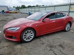 2016 Tesla Model S  Red vin: 5YJSA1E14GF166806