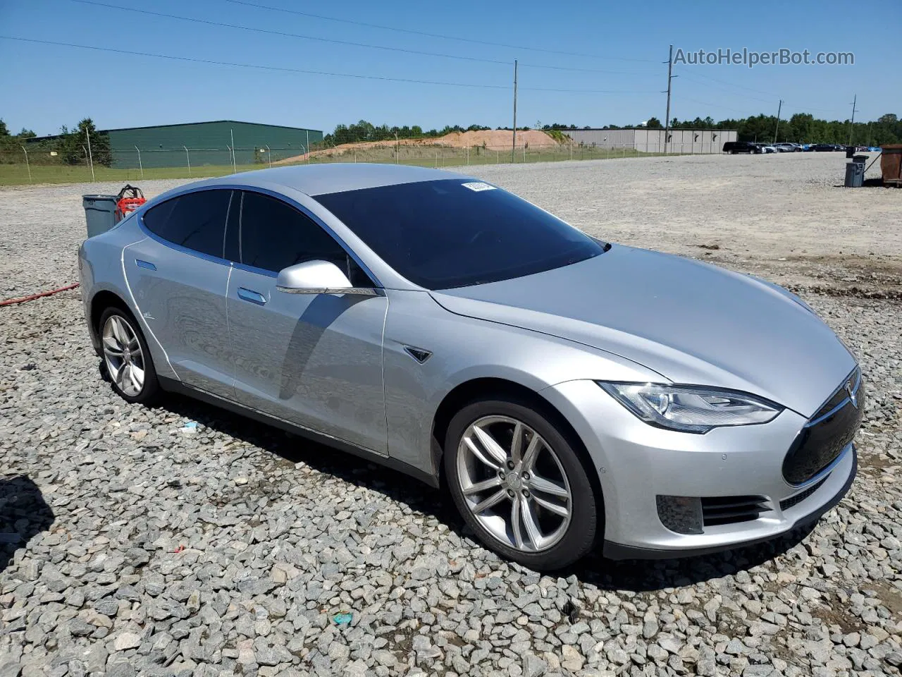 2016 Tesla Model S  Silver vin: 5YJSA1E17GF122203