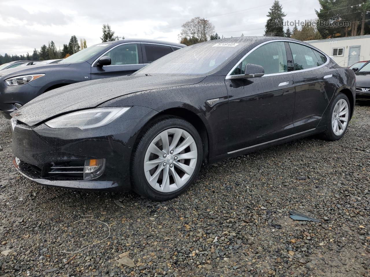 2016 Tesla Model S  Black vin: 5YJSA1E17GF158828