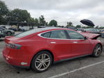 2016 Tesla Model S  Red vin: 5YJSA1E18GF127958