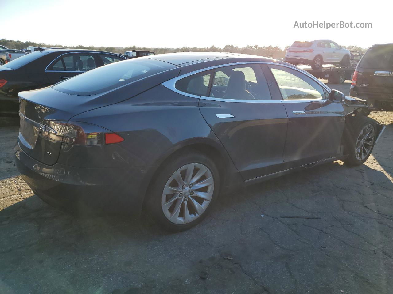 2016 Tesla Model S  Charcoal vin: 5YJSA1E18GF144503