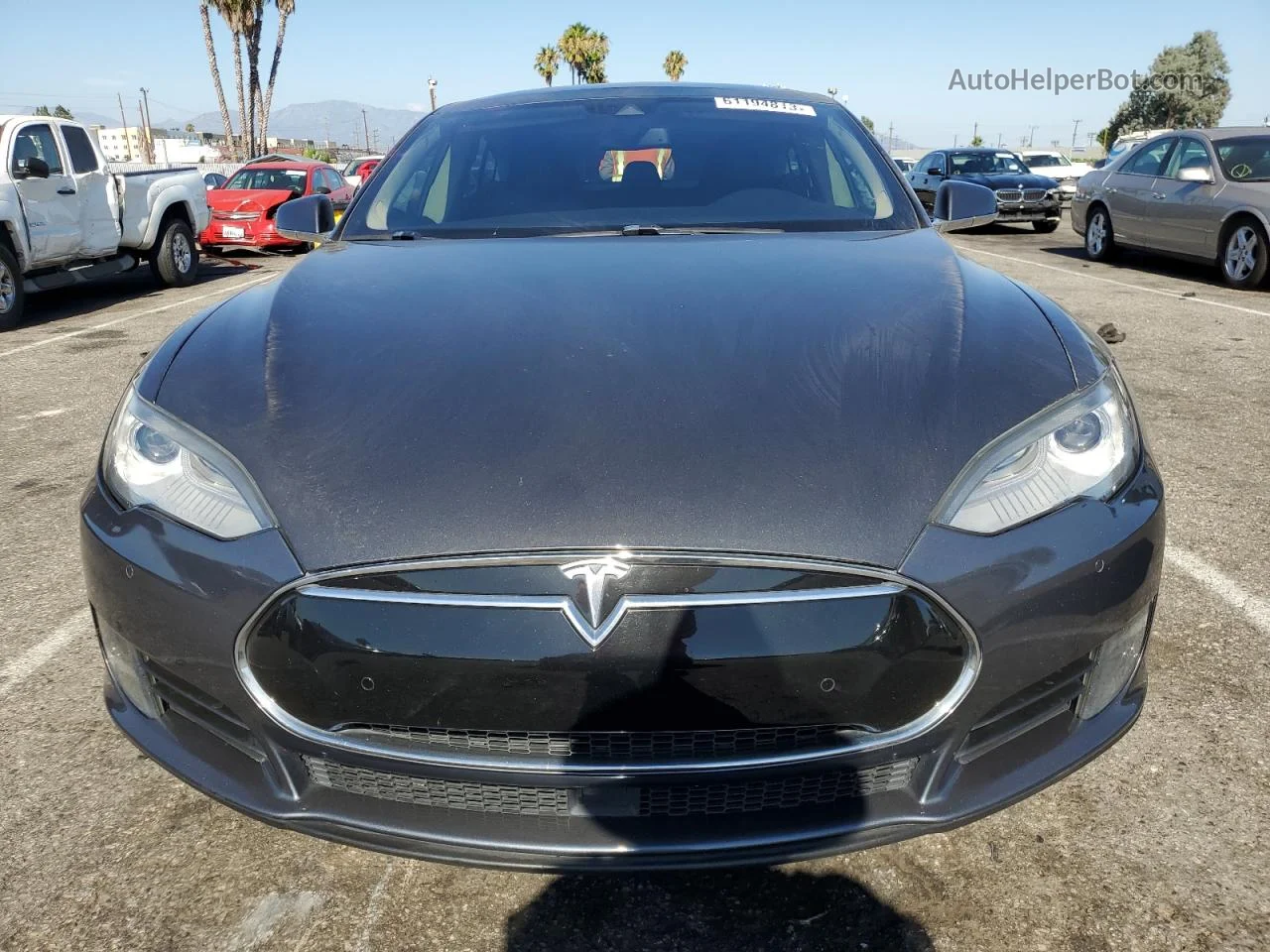 2015 Tesla Model S  Угольный vin: 5YJSA1E19FF102713