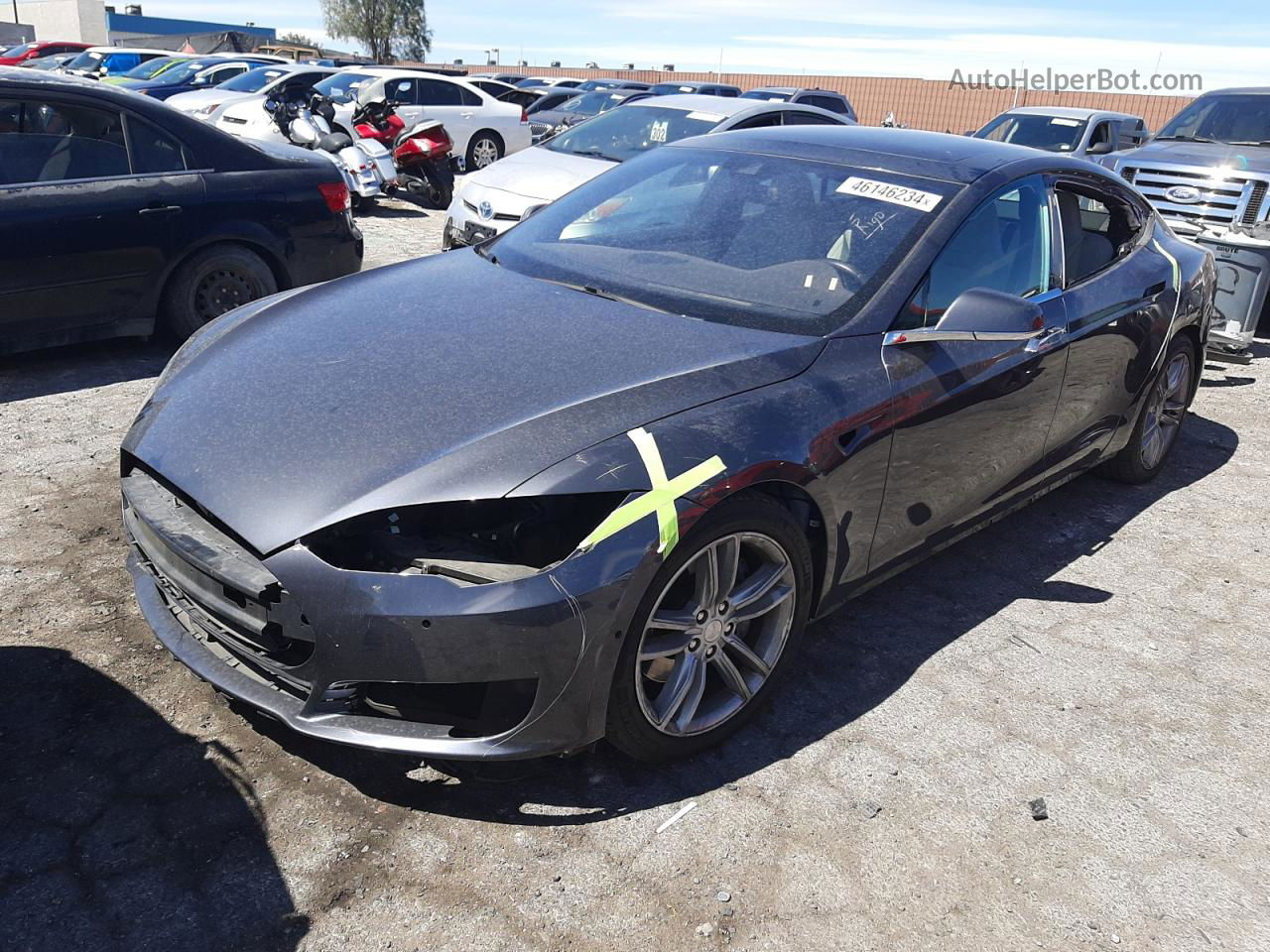 2016 Tesla Model S  Charcoal vin: 5YJSA1E20GF128370