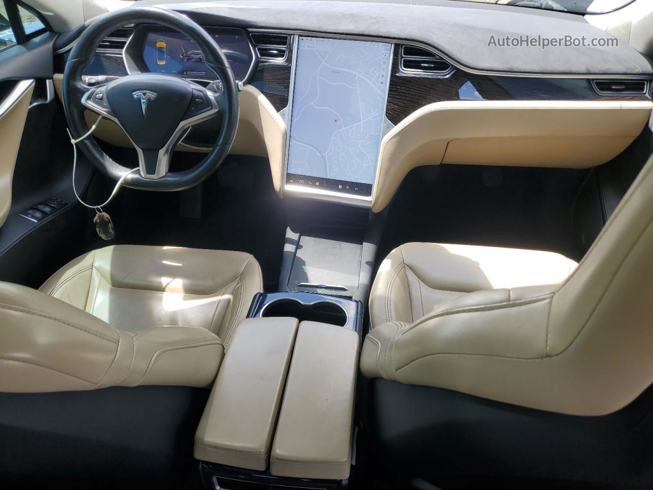 2016 Tesla Model S  Черный vin: 5YJSA1E20GF153494