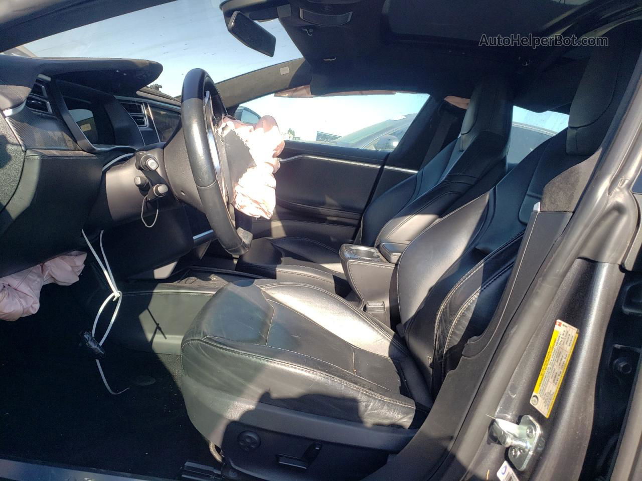 2016 Tesla Model S  Серый vin: 5YJSA1E20GF162194