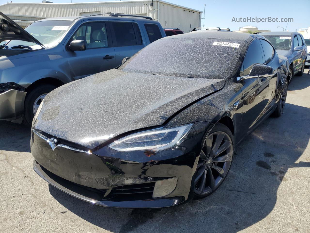 2016 Tesla Model S  Black vin: 5YJSA1E20GF169498