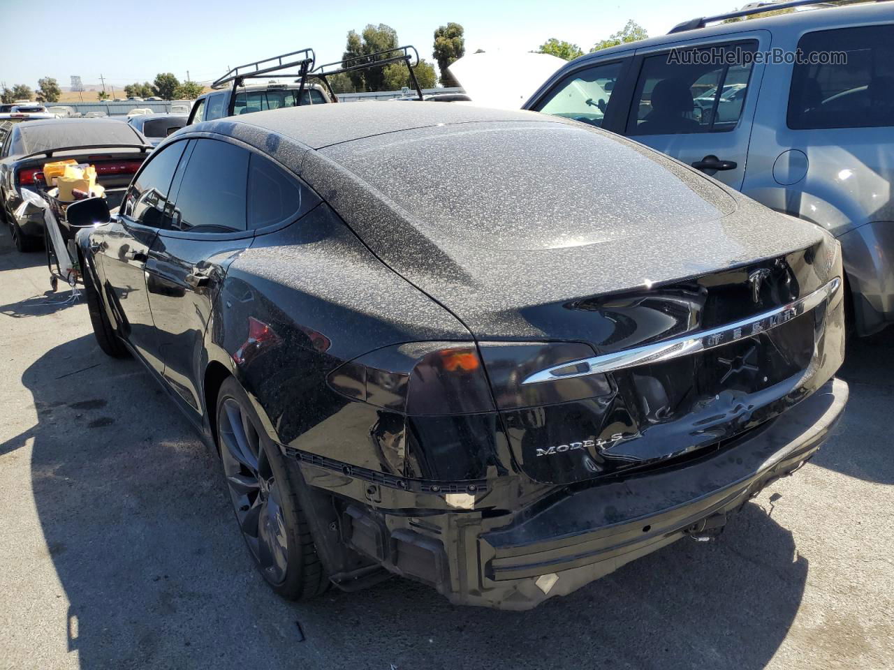 2016 Tesla Model S  Black vin: 5YJSA1E20GF169498