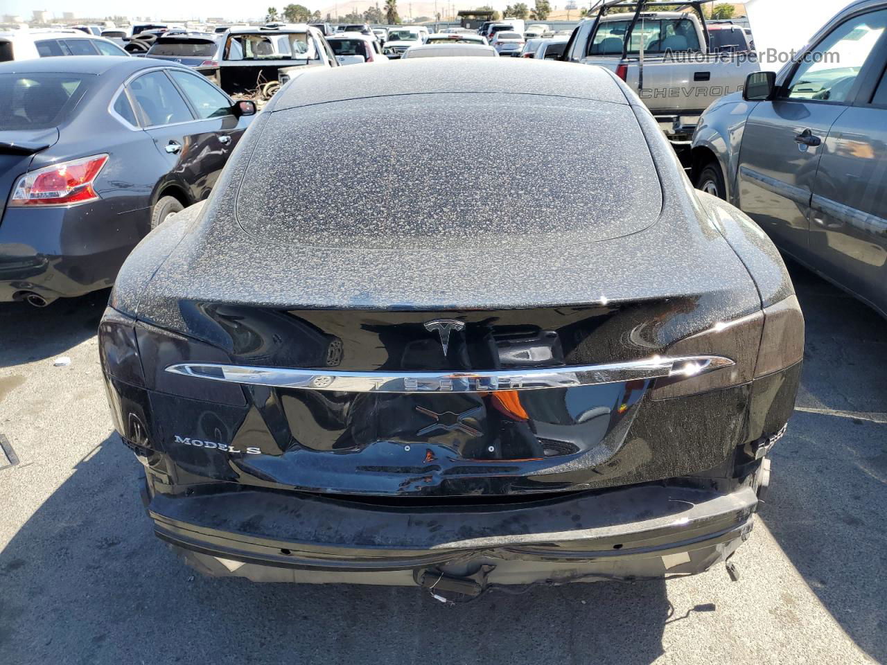 2016 Tesla Model S  Black vin: 5YJSA1E20GF169498