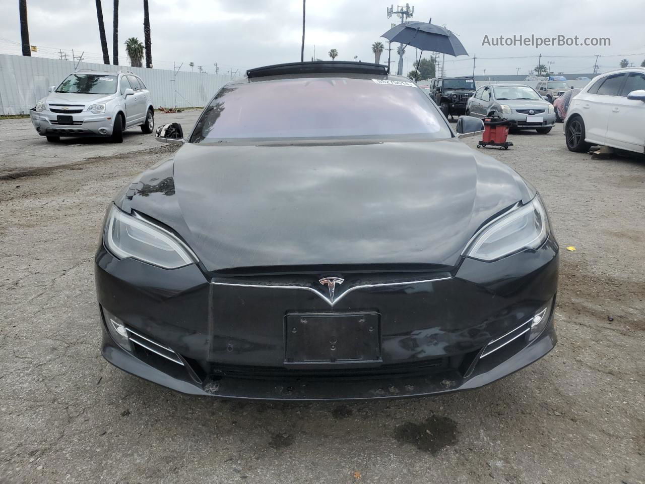 2018 Tesla Model S  Black vin: 5YJSA1E20JF261640