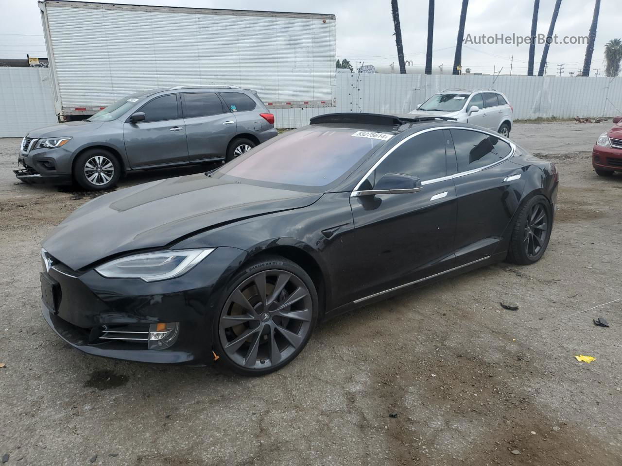 2018 Tesla Model S  Black vin: 5YJSA1E20JF261640