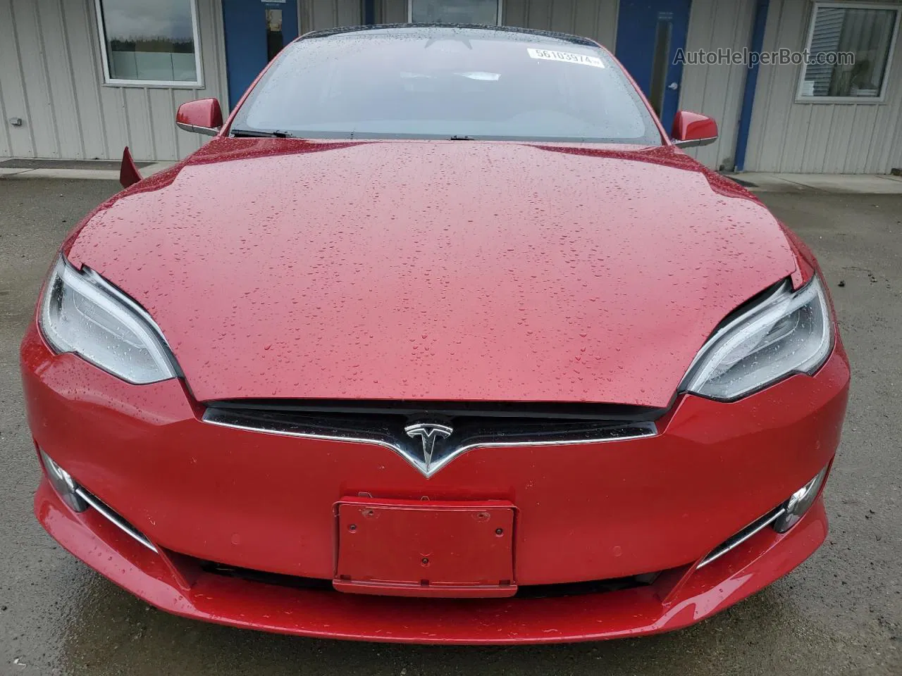 2018 Tesla Model S  Красный vin: 5YJSA1E20JF264795