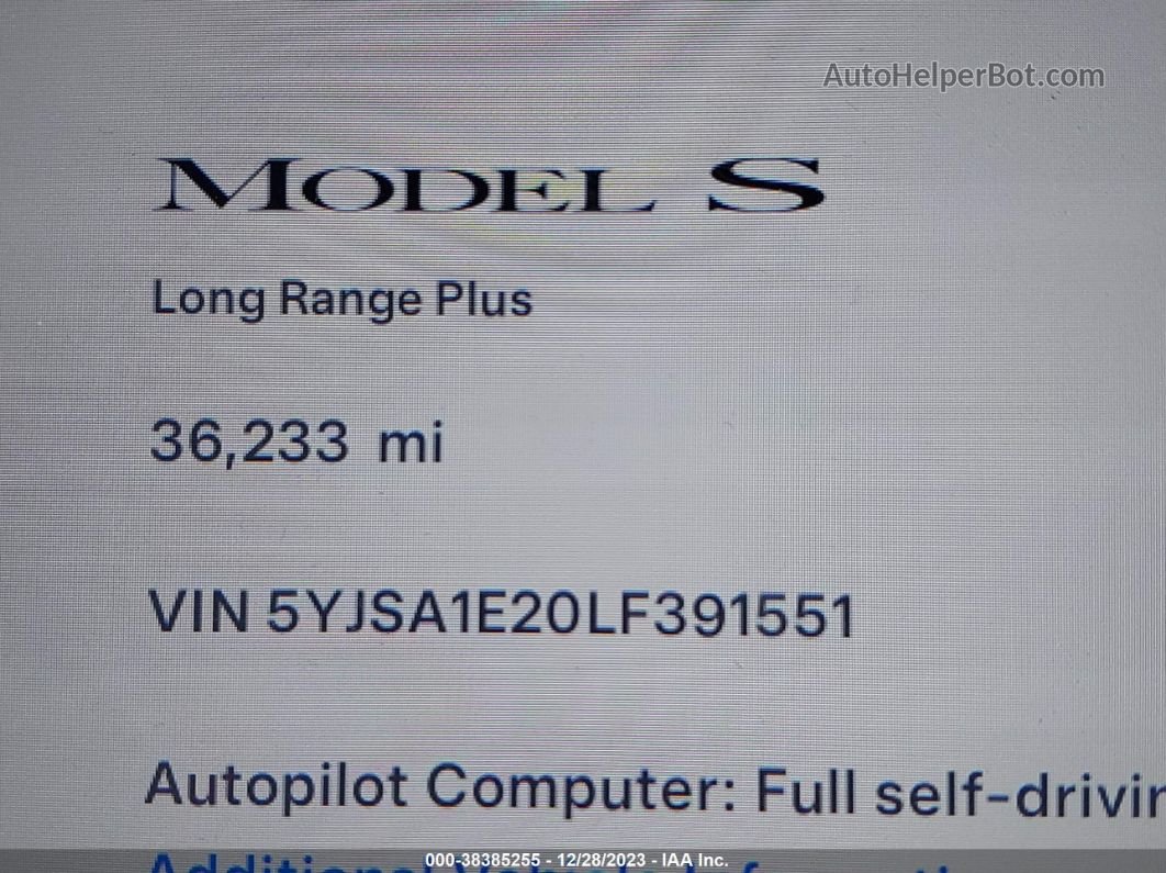 2020 Tesla Model S Long Range Dual Motor All-wheel Drive/long Range Plus Dual Motor All-wheel Drive Red vin: 5YJSA1E20LF391551