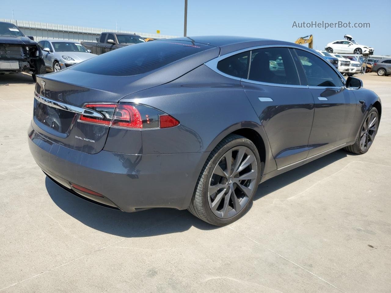 2021 Tesla Model S  Charcoal vin: 5YJSA1E20MF427272