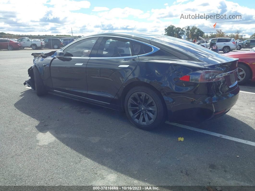 2020 Tesla Model S Long Range Black vin: 5YJSA1E21LF360647