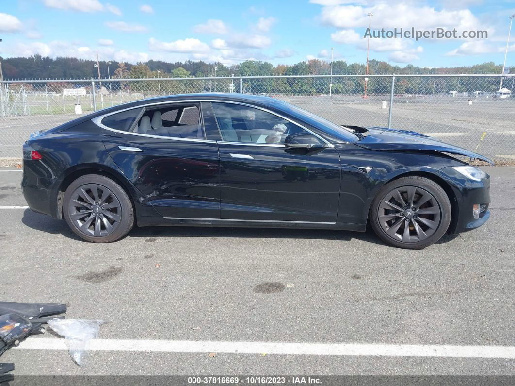 2020 Tesla Model S Long Range Black vin: 5YJSA1E21LF360647