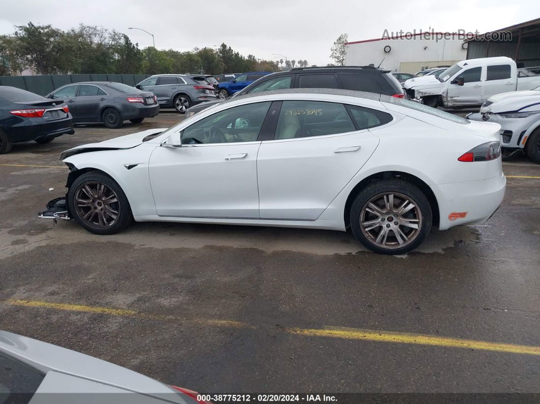 2020 Tesla Model S Long Range Dual Motor All-wheel Drive/long Range Plus Dual Motor All-wheel Drive White vin: 5YJSA1E21LF381840