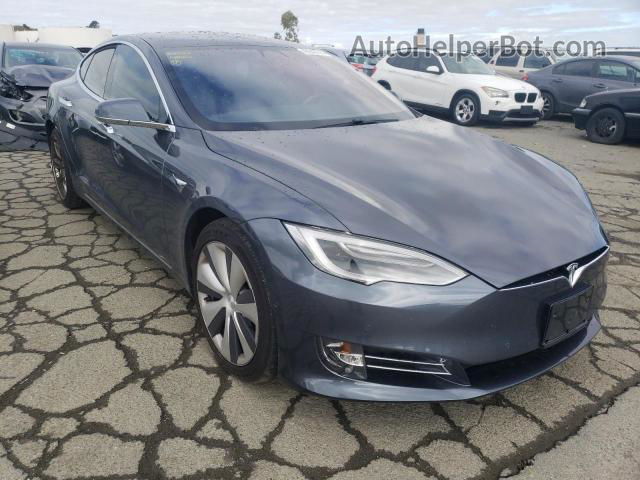 2021 Tesla Model S  Gray vin: 5YJSA1E21MF427717