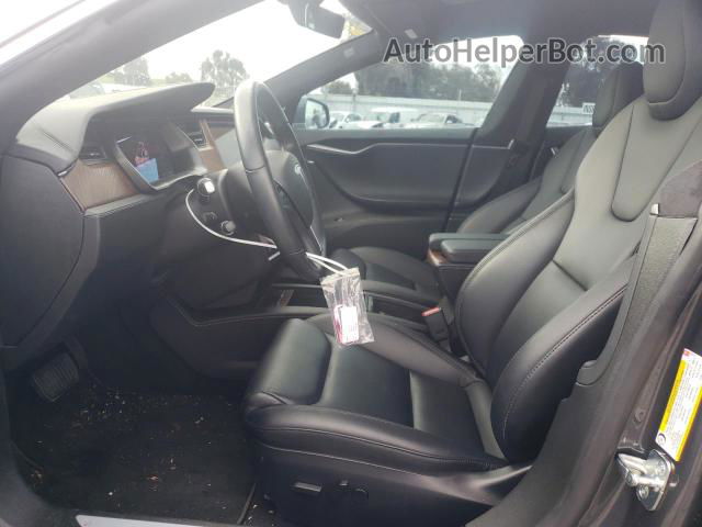 2021 Tesla Model S  Gray vin: 5YJSA1E21MF427717