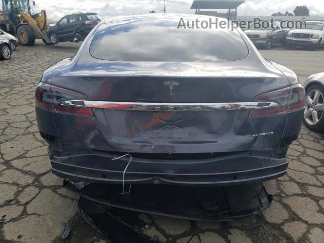 2021 Tesla Model S  Gray vin: 5YJSA1E21MF427717