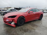 2016 Tesla Model S  Red vin: 5YJSA1E22GF131447