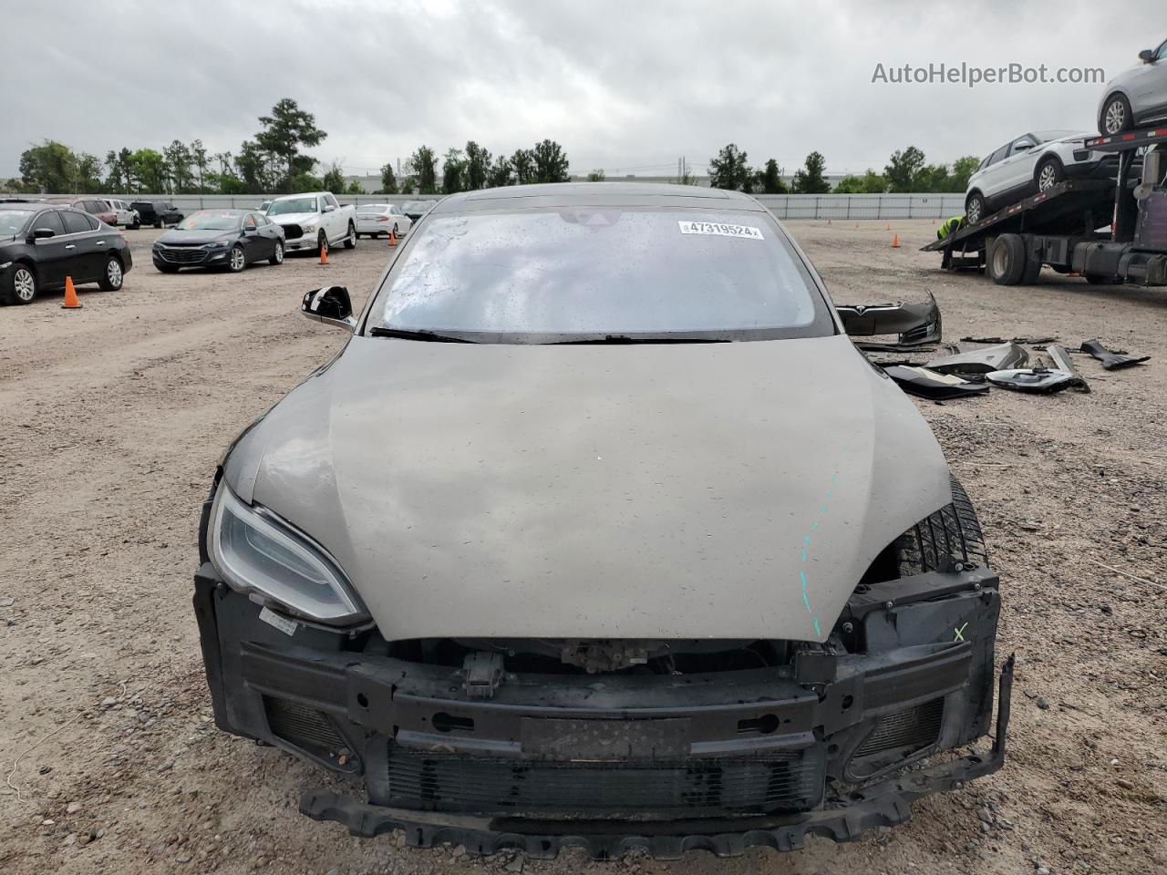 2016 Tesla Model S  Tan vin: 5YJSA1E22GF141184